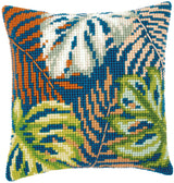 BOTANICAL LEAVES - Kit to create a pillow - Vervaco