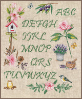 Garden alphabet - Vervaco - Kit de punto de cruz PN-0183197