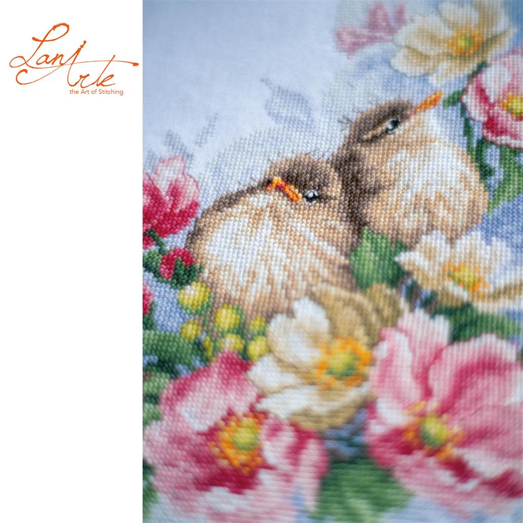 Flower Branch Guardians - Lanarte - Cross stitch kit PN-0185003