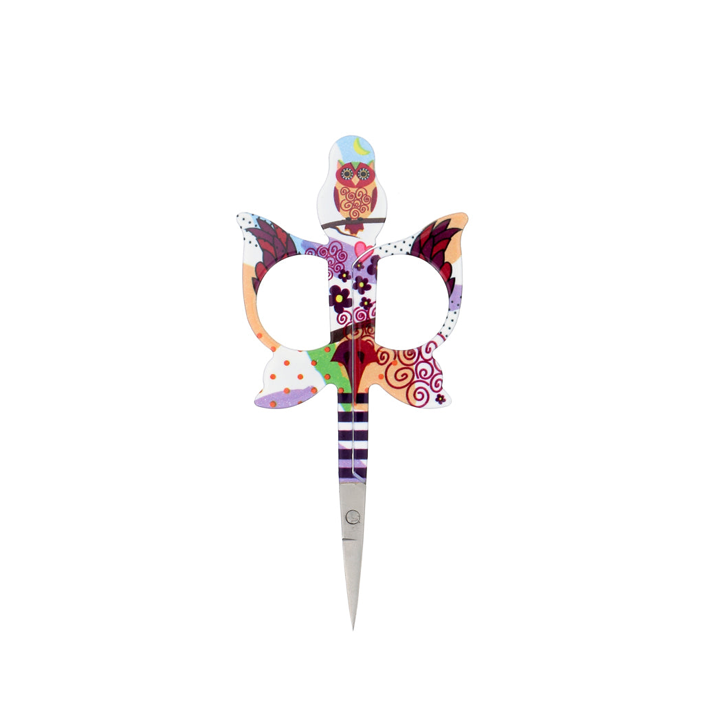 Vista adicional de Tijeras de bordado Bohin 98613/1 – Parrot Edition (Diseños de Loro) 9 cm