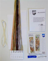 Kit de Punto de Cruz Marcapáginas Búhos y Plumas – Set de 2 | Vervaco