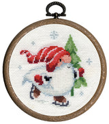 Christmas gnomes set of 3 - Vervaco - Cross stitch kit PN-0187976