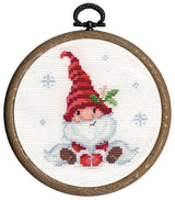 Christmas gnomes set of 3 - Vervaco - Cross stitch kit PN-0187976