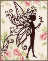 Flower Fairy Silhouette - Lanarte - Cross Stitch Kit PN-0188894