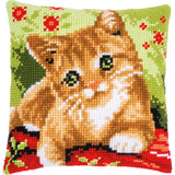 Sweet kitten - Kit to create a pillow - Vervaco PN-0195926