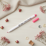 Marcador Textil Borrable Bohin en Tinta Rosa