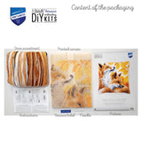 Foxes in autumn - Kit para crear una almohada - Vervaco PN-0198004