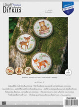 Forest animals set of 3 - Vervaco - Kit de punto de cruz PN-0198210