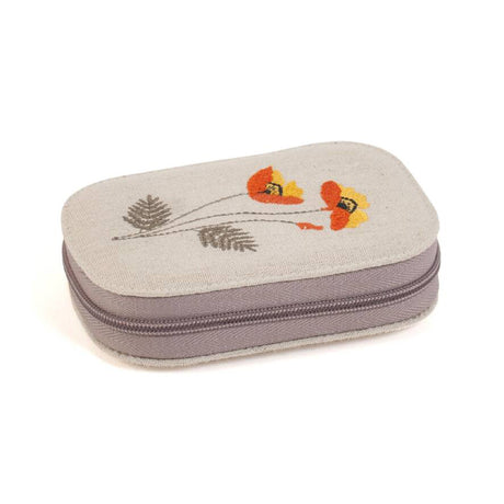 Hobby Gift "Poppy" Compact Sewing Case - Floral Design and Functionality