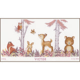 Cross Stitch Kit - In the Forest - Vervaco