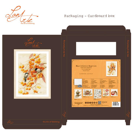 Cross Stitch Kit "Orange Feast" - Lanarte