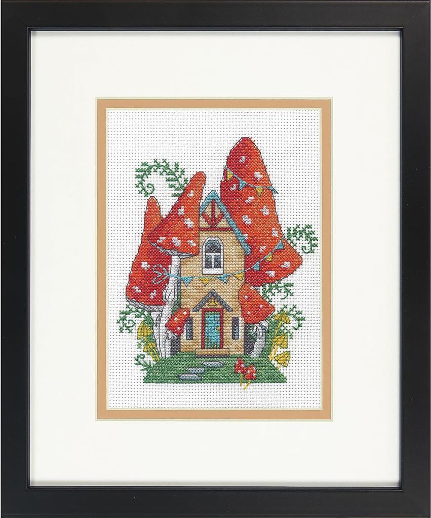 Cross Stitch Kit "Forest House" 70-65227 by Dimensions