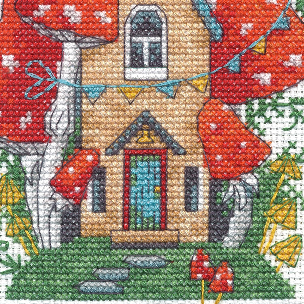 Kit de point de croix « Forest House » 70-65227 par Dimensions