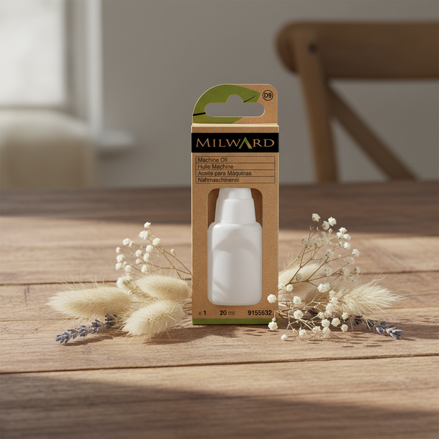 Aceite máquina de coser Milward 9155632 – Aceite para Máquina de Coser 20 ml