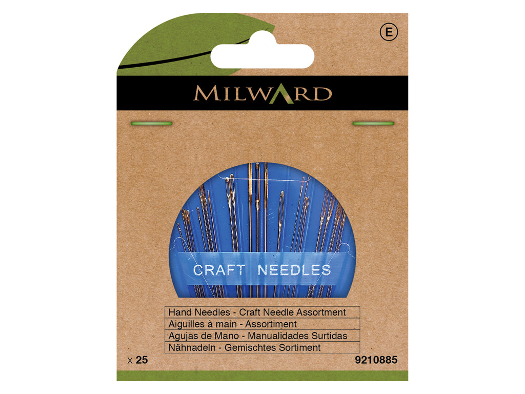 Milward Needle Assortment - 25 Pieces for Various Crafts