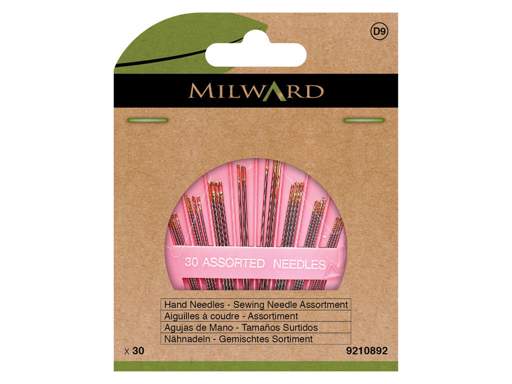Milward 9210892 Needle Assortment for Hand Sewing - Set of 30 Pieces