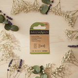 Crochets nickelés #2 Milward 15x9 mm - Paquet de 14