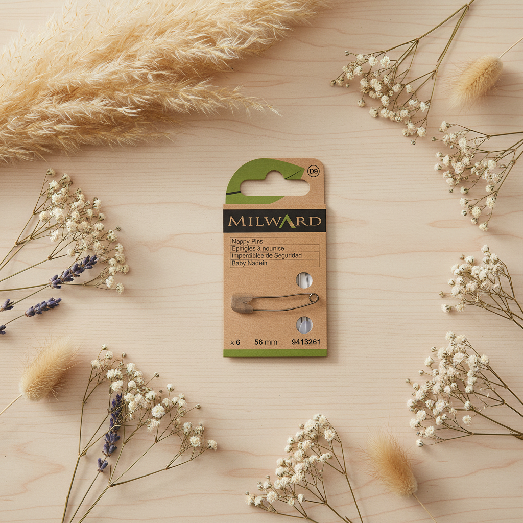 Paquet de 6 épingles à nourrice Milward pour bébé