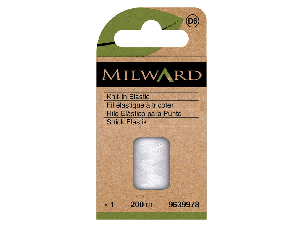Fil Élastique Transparent Milward 9639978 pour Tissu et Bijoux - 200m