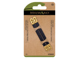 Lazo de Cuero para Colgar Abrigos Milward con Detalles en Dorado - Pack de 2