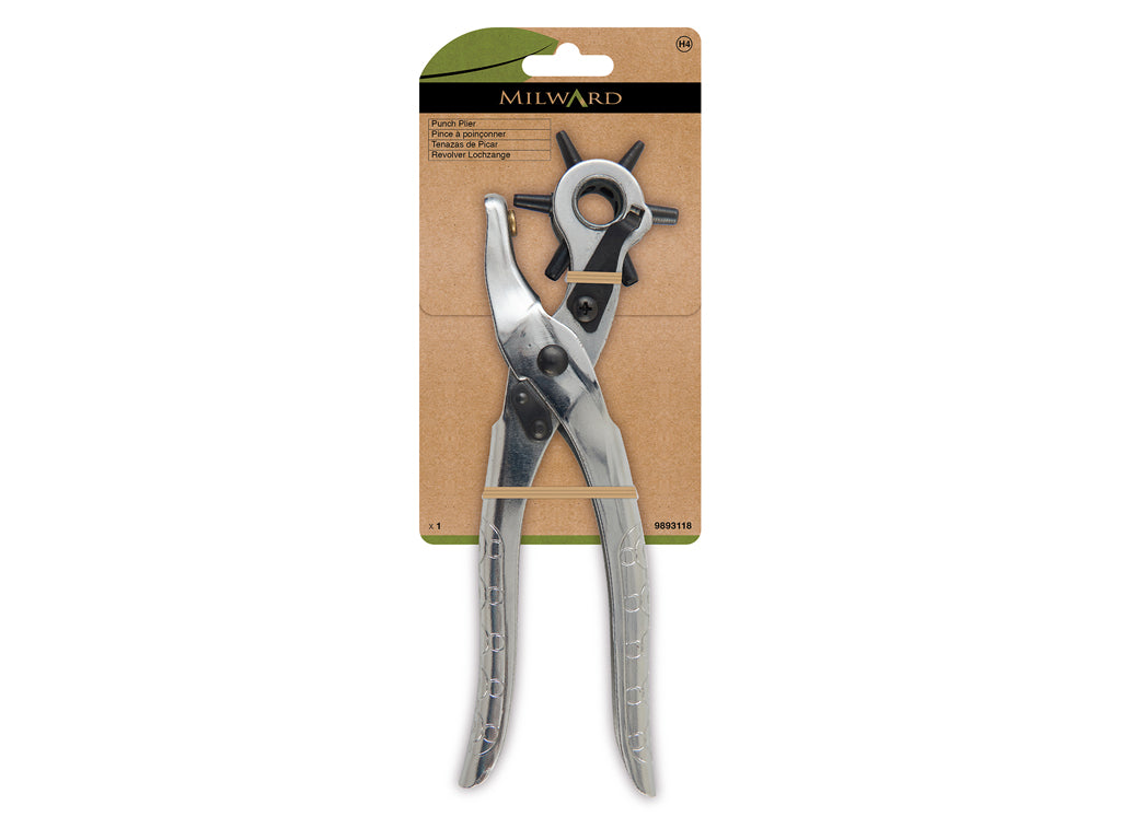 Milward 9893118 Rotary Drilling Pliers with 6 Sizes