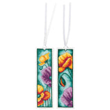 Bookmark Kit "Vibrant Poppies" Set of 2 - Vervaco