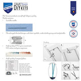 Kit de Punto de Cruz Marcapáginas Lavanda y Mariposas – Set de 2 | Vervaco