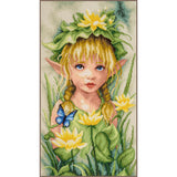 Kit de Punto de Cruz Lanarte – Lily Crowned Fairy PN-0221118
