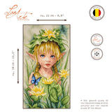 Kit de Punto de Cruz Lanarte – Lily Crowned Fairy PN-0221118