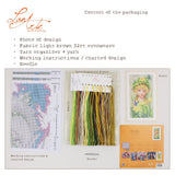 Kit de Punto de Cruz Lanarte – Lily Crowned Fairy PN-0221118