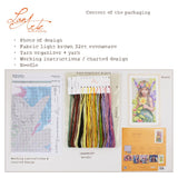 Kit de Punto de Cruz Lanarte – Flora’s Little Guardian PN-0221123