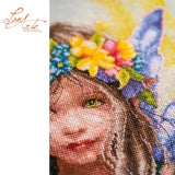 Kit de Punto de Cruz Lanarte – Flora’s Little Guardian PN-0221123