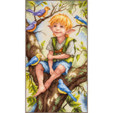 Kit de Punto de Cruz Lanarte – Chatter Among the Leaves PN-0221128