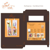 Kit marcapáginas Lanarte Flower Power Bouquet set de 2 con flores y mariposas