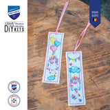 Kit marcapáginas Vervaco Unicorn set de 2 con unicornios y globos