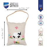 Vervaco Sheep in the Meadow Decorative Cushion Kit Set of 3 with Sheep