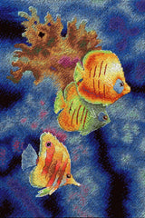 Coral Reef Inhabitants – Kit de Punto de Cruz MP Studia SNV-888