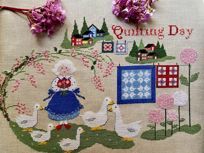 Quilting Day - Lilli Violette - Kreuzstichmuster