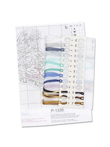 Cross Stitch Kit "Budgie" MP Studia SR-1335 - Plastic Canvas 11x9 cm