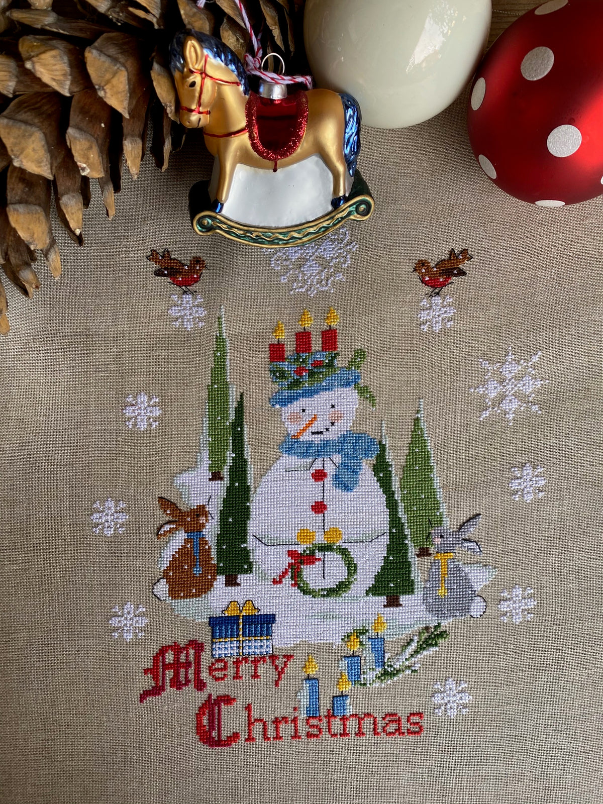 Weihnachtsgeschenke - Lilli Violette - Kreuzstichmuster