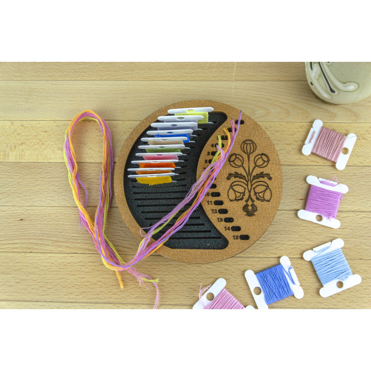 Vista adicional de Organizador de hilos Embroidery Craft PB-021-IMG-2 – Organizador para canillas plásticas – Soporte