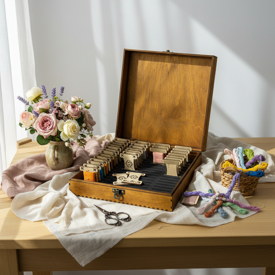 Organizador de hilos Embroidery Craft PB-024 – Organizador de bobinas 3 mm