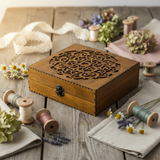 Organiseur de fils en bois PB-026 – 60 bobines