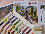 Kit de Punto de Cruz "El Aroma de las Flores" - AVA P110