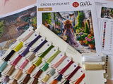 Kit de Punto de Cruz "El Aroma de las Flores" - AVA P110