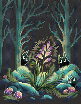 Cross Stitch Kit "Fern Blossom" SM-662 by MP Studia