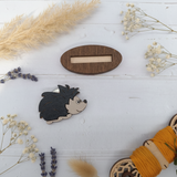 Coupe-fil en bois Hérisson KF050/3 | Accessoire de broderie et de couture