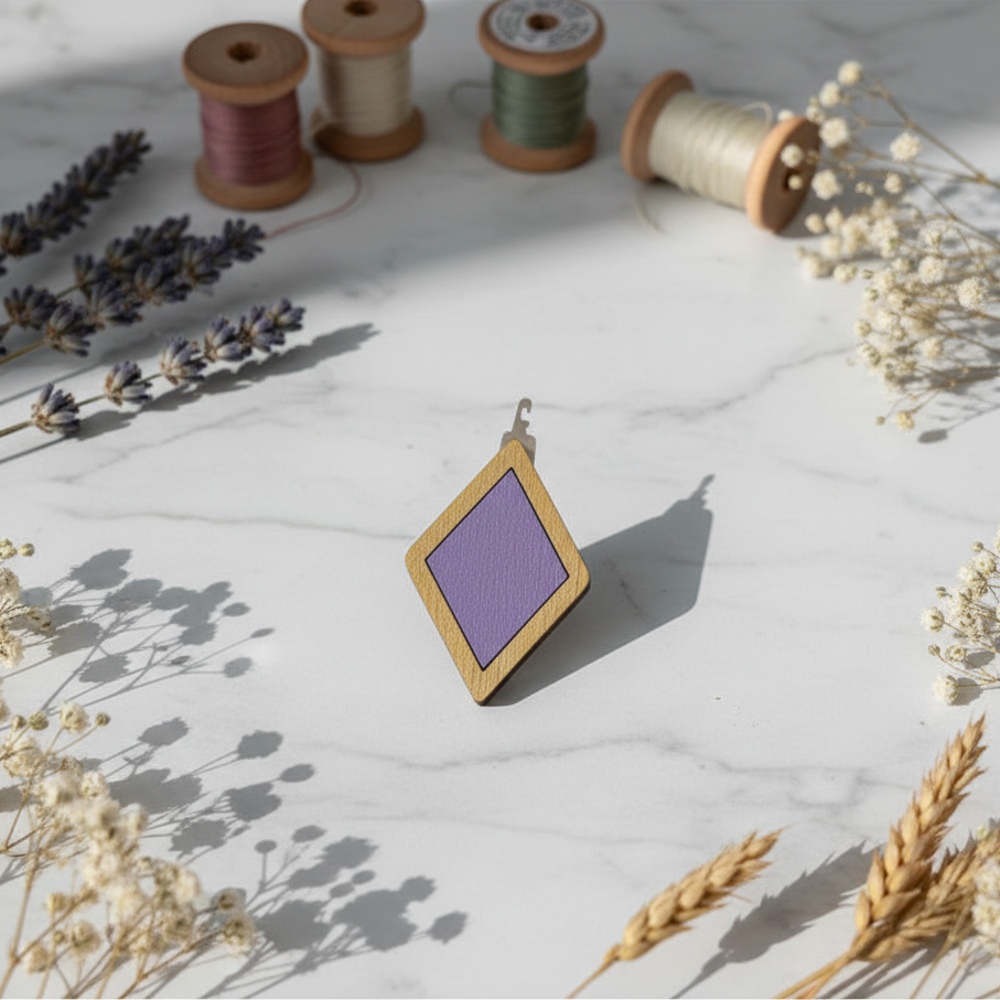 Enhebrador de Agujas Rombo Púrpura KF070/4