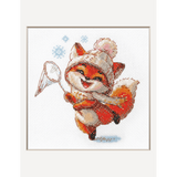 Cross Stitch Kit "Playful Fox" – Riolis A1018