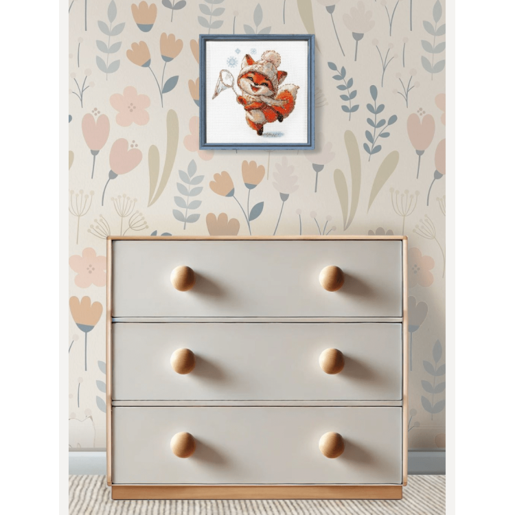 Cross Stitch Kit "Playful Fox" – Riolis A1018